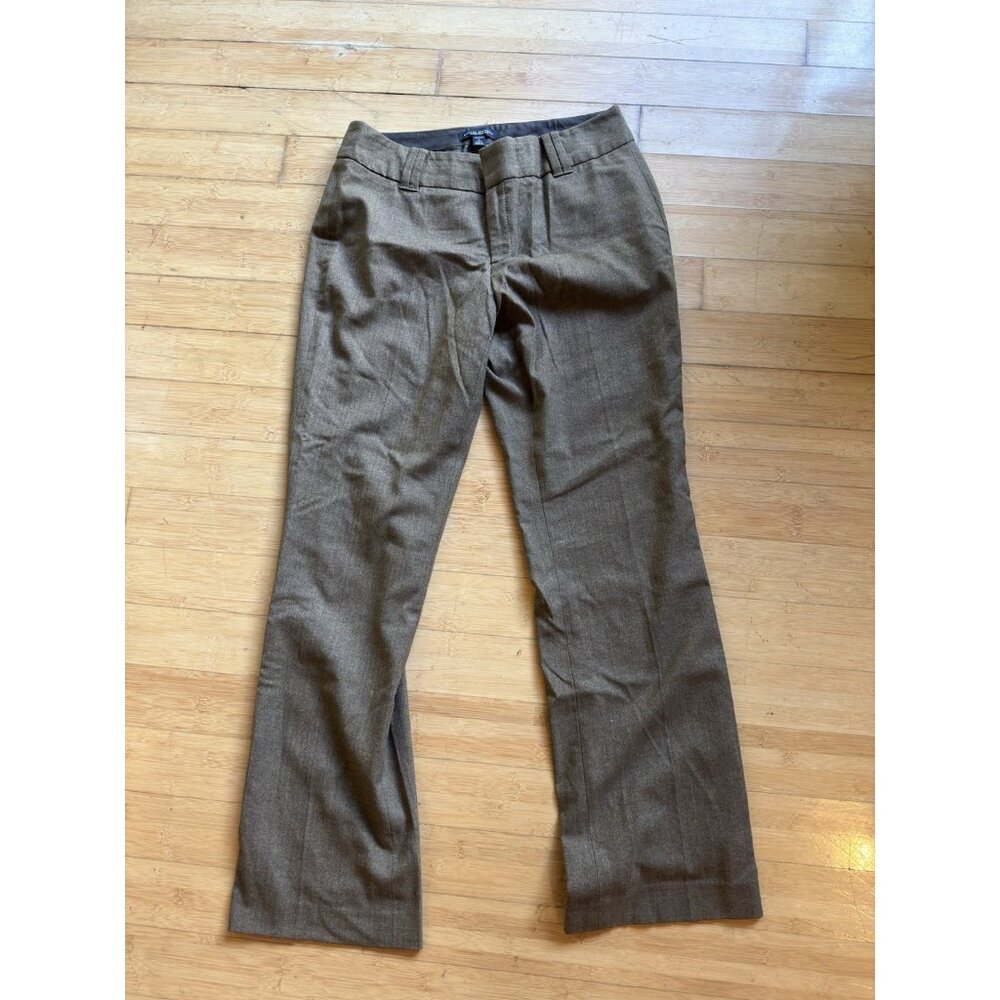 banana republic pants women 10 Contoured Fit 45% Wool